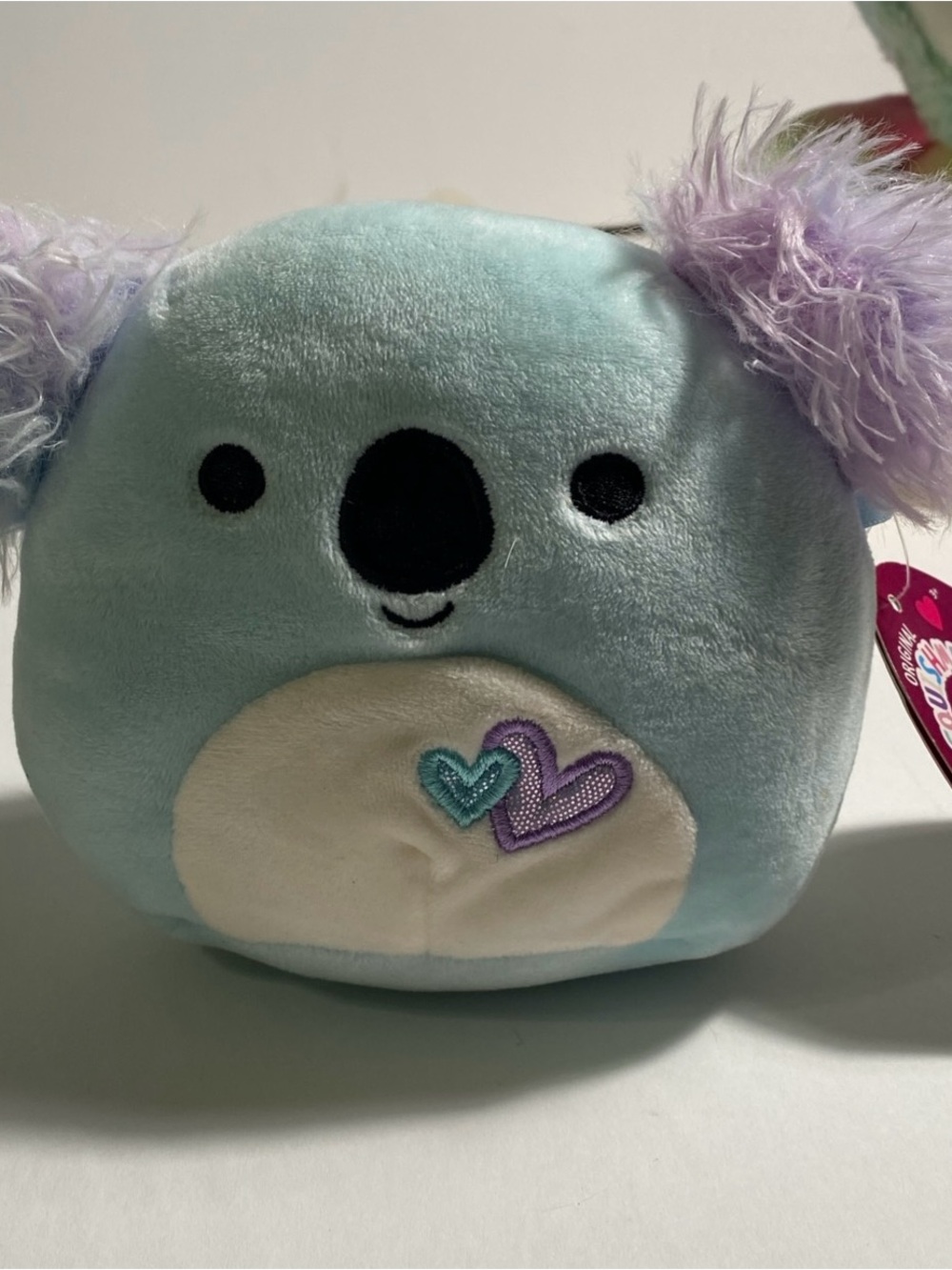 The Squishmallows 4.5” Mini Plush Doll in a Valentines Day Heart Blue Koala Kya